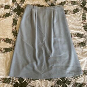 VTG 50s/60s Wool Midi Skirt Size 13/14